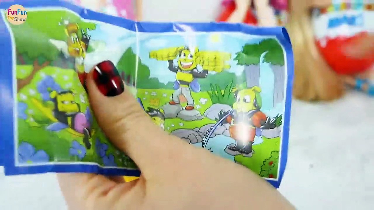 Big Kinder Surprise EASTER EGGS! Barbie Surprise Eggs Kejutan Telur!  Surpresa Ovos da páscoa! | Karla D.