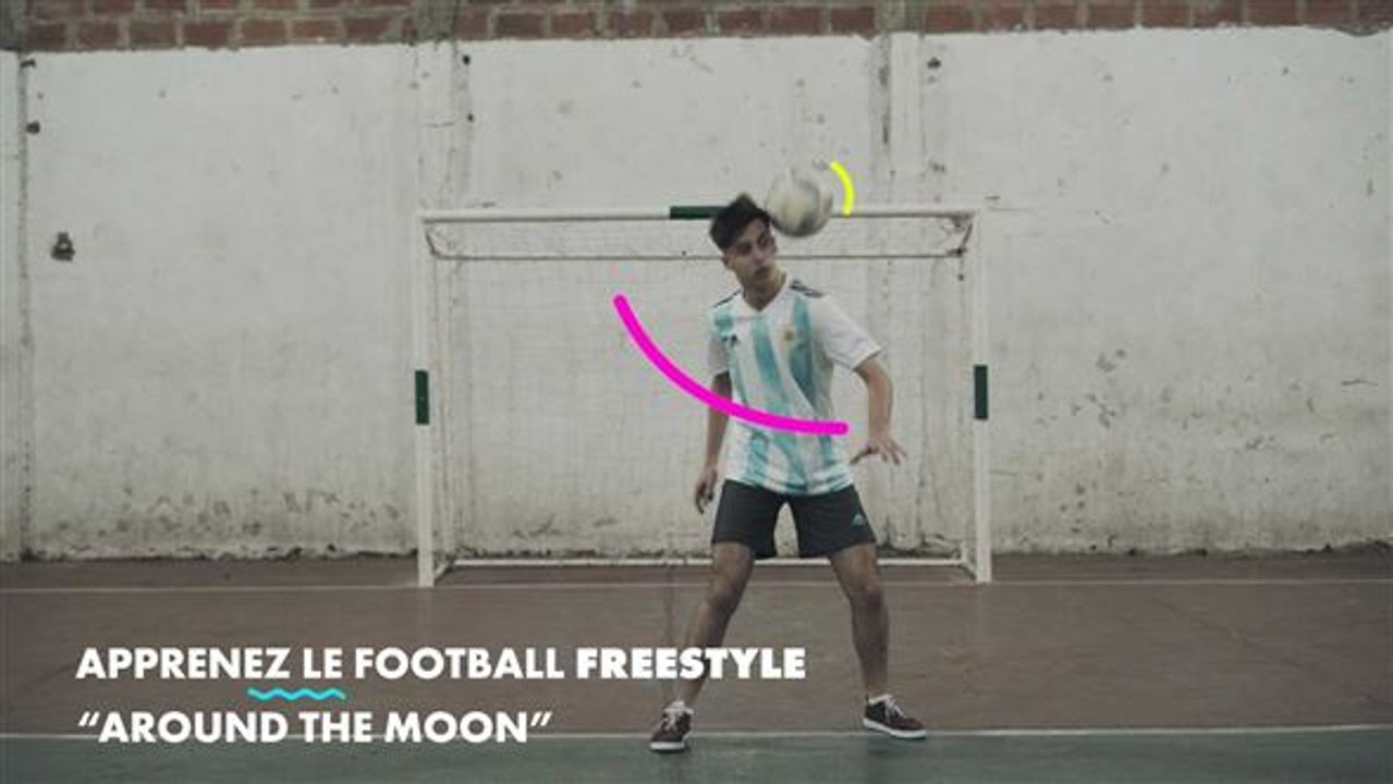 Football freestyle: faites le "Around the moon"