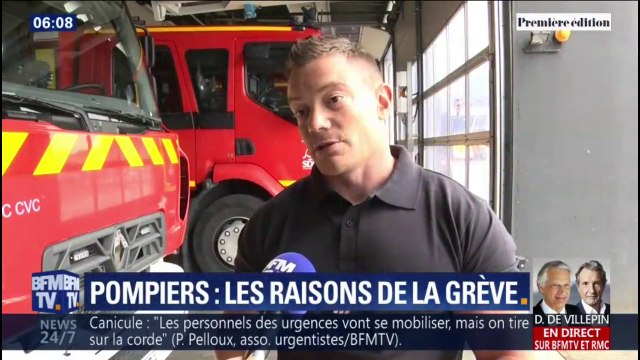 Après les urgences, les pompiers entrent eux aussi en grève contre un manque d'effectifs