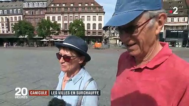 Spéciale Canicule : Les centre-villes qui manquent de verdure désertés en raison des très fortes chaleurs