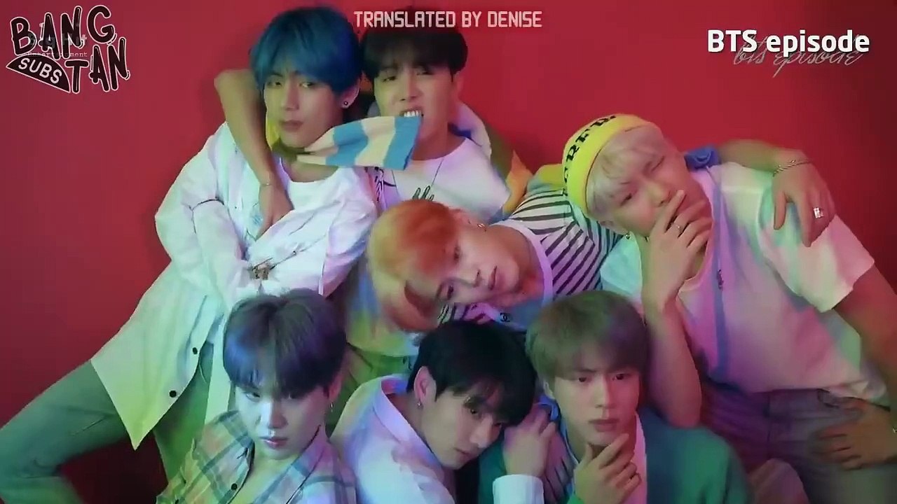 ENG SUB BTS MAP OF THE SOUL  PERSONA Jacket shooting sketch