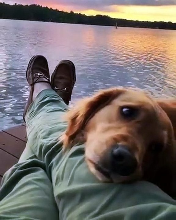 It's adorable when only me is his view