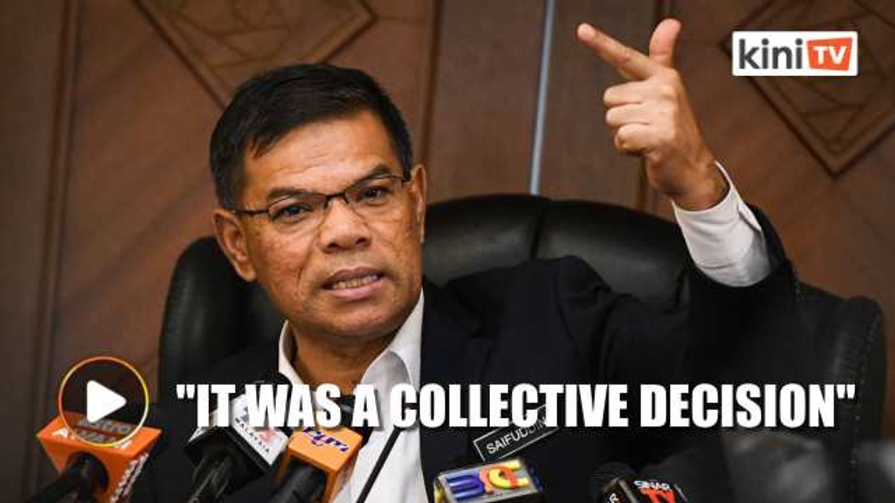 We have made a collective decision on Haziq, it is better if we respect it, PKR sec-gen tells Zuraida
