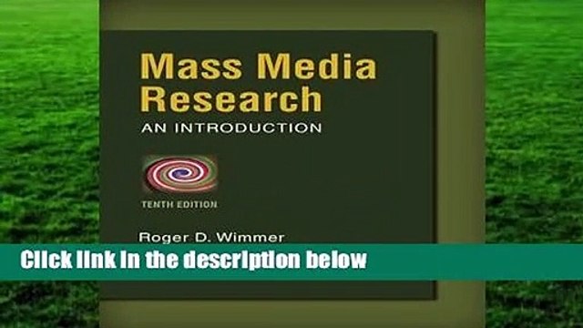 Popular to Favorit Mass Media Research: An Introduction by Roger D. Wimmer