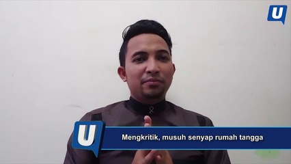 Mengkritik, musuh senyap rumah tangga
