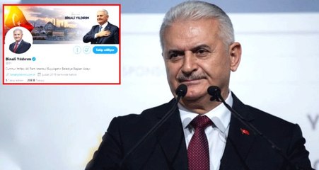 Seçimi kaybeden Binali Yıldırım Twitter'da bio'sunu değiştirdi