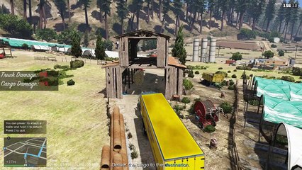 GTA V Trucking #8 - Another Load Of Chickens