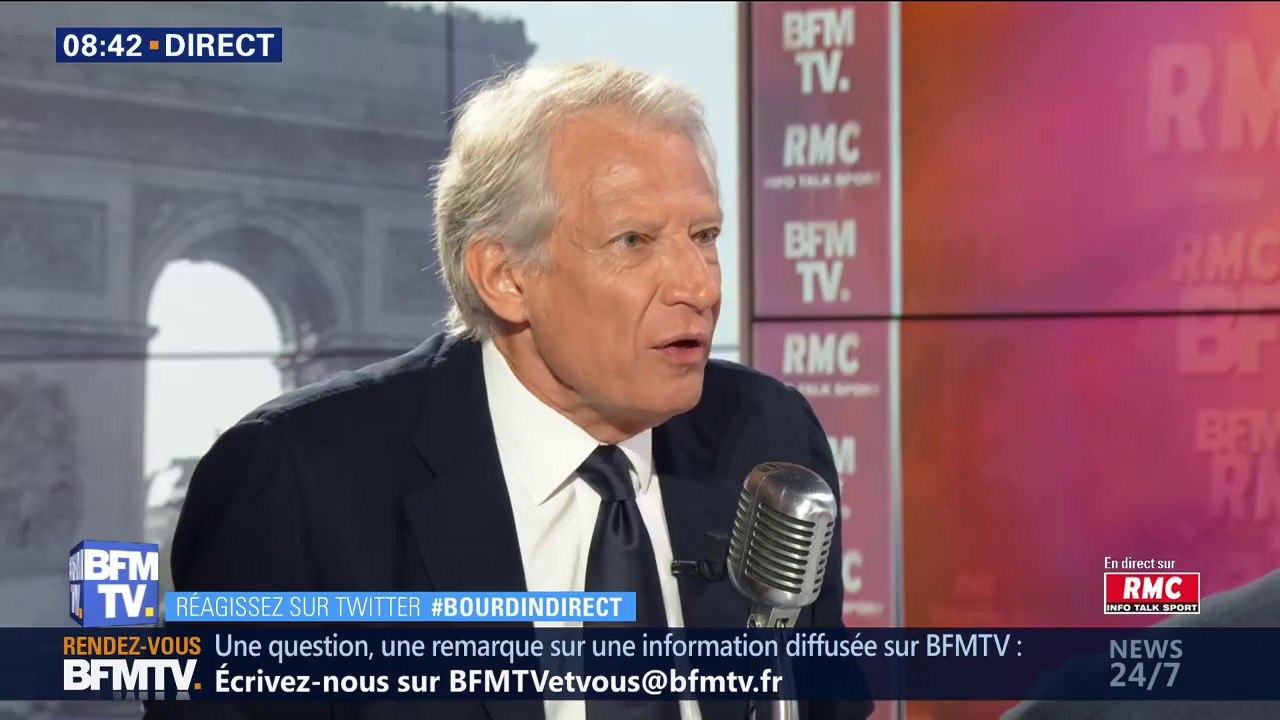 Dominique de Villepin à propos de Donald Trump: "Notre principal allié ne se comporte pas en allié"