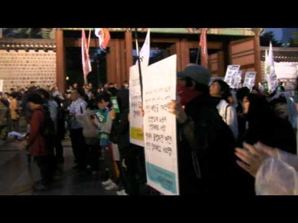 Occupy Seoul 집회 현장(HD)