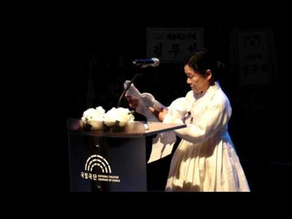 배우 백성희 영결식
