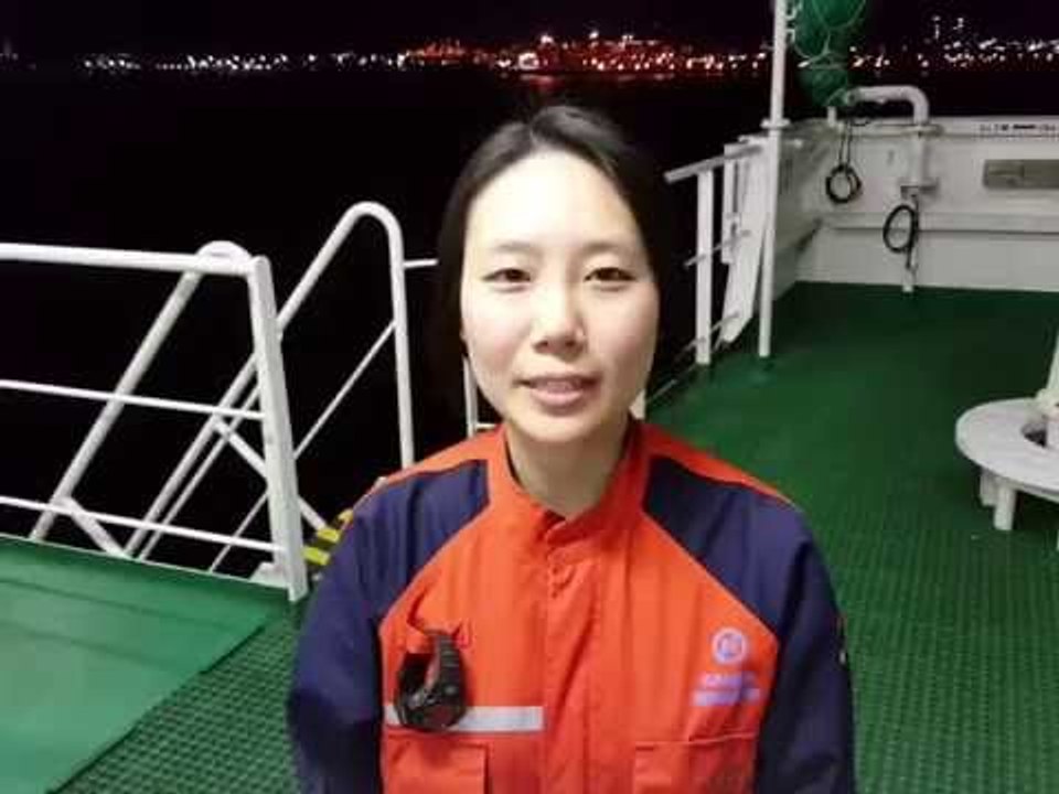 한진해운 여성 실습항해사의 호소
