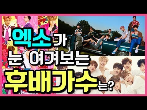 엑소가 눈 여겨보는 후배가수는? (170718 EXO COME BACK Press Conference)