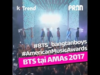 BTS tại American Music Awards 2017
