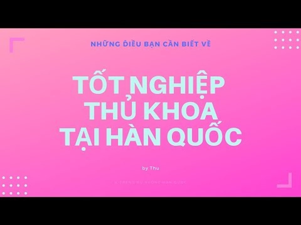 KTREND'S WEDNESDAY LIVESTREAM - CÁCH ĐỨNG THỨ NHẤT TẠI ĐẠI HỌC HÀN QUỐC