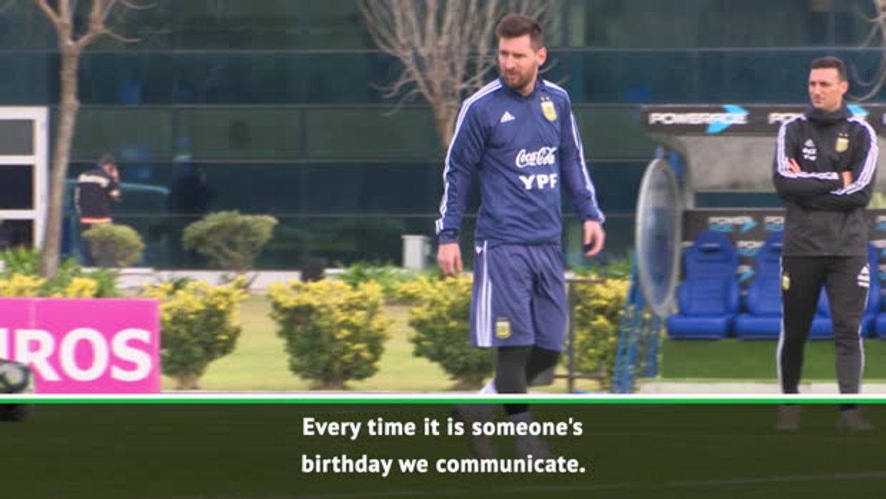 Coutinho sent Messi birthday message