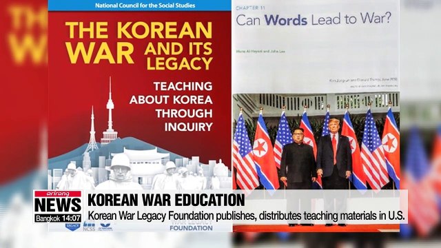 Korean War Legacy Foundation publishes, distributes teaching materials in U.S.