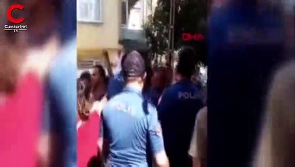 Tacizciye linç girişimi: Polis zor kurtardı