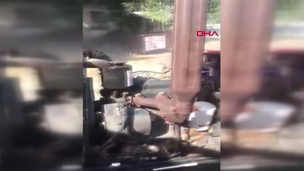 TEKİRDAĞ Egzozdan çıkan kıvılcım saman yüklü traktörü yaktı