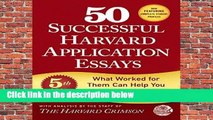 [GIFT IDEAS] 50 Successful Harvard Application Essays