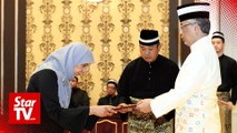 Latheefa sworn in as MACC chief commissioner