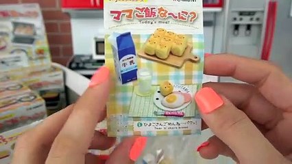 Playing with Barbie Doll House Kitchen Toys - Oven, Groceries & Food Re-Ment Collectibles