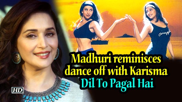 Madhuri reminisces dance off with Karisma | Dil To Pagal Hai