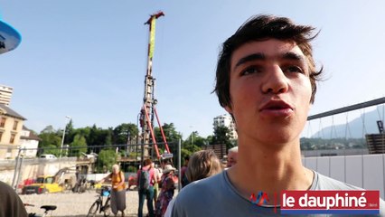 Parking Ravet : une action spectaculaire à Chambéry