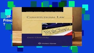 [GIFT IDEAS] Constitutional Law: Principles and Policies (Aspen Treatise)