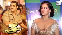 Sonakshi Sinha Reaction On Salman Khan's Item Song In Dabangg 3