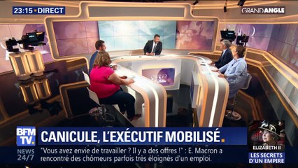 Canicule, l'exécutif mobilisé