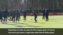 Solskjaer to test United's starting eleven against AC Milan
