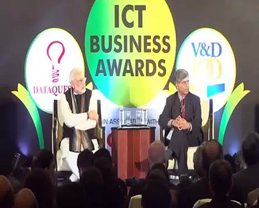 Mr. Narendra Modi awarded 20th ICT Business Awards to Galgotias University