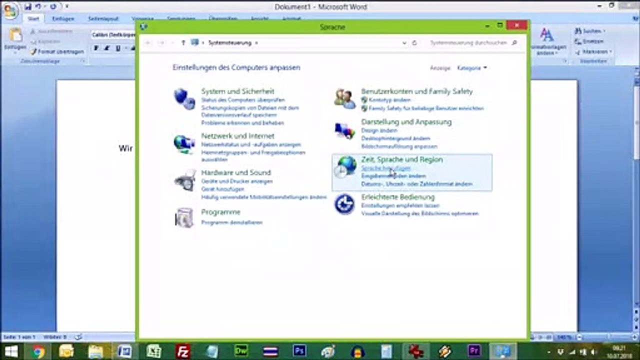 Thai-Tastatur unter Windows installieren (Anleitung)