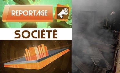 Reportage : Incendie au marché de Port-Bouët