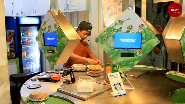 This stall in Bengaluru now serves hi-tech pani puri