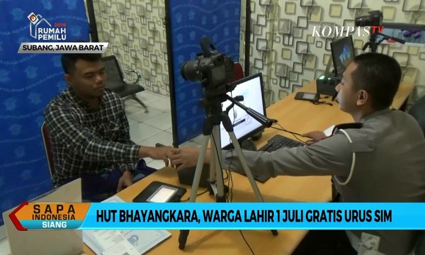 HUT Bhayangkara, Warga Lahir 1 Juli Gratis Urus Sim di Polres Subang
