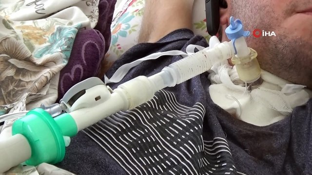 Yatağa bağımlı 23 yaşındaki kas hastası genç yardım bekliyor