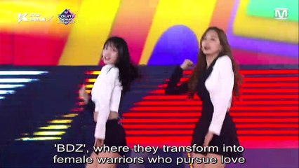 [EngSub] 20190616 KCON TWICE cut backstage