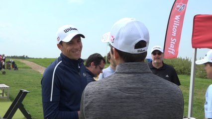 Grâce à Wilson, trois licenciés ont passé une journée avec Benjamin Hébert