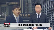 BOK chief says monetary decisions based on U.S.-China trade spat, chip market