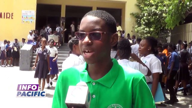 INFO PACIFIC 24 JUIN 2019 présenté par GERTRUDE FLORENCE DE STEPHANI - 7H (Journal Espagnol)