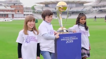 Kids Take Over ICC Men's Cricket World Cup for #OneDay4Children