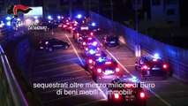 Catanzaro - 24 arresti e sequestrati beni per mezzo milione di euro (25.06.19)