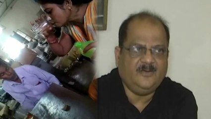 बिजली विभाग के ऑफिस में महिला चपरासी का शराब पीते वीडियो वायरल