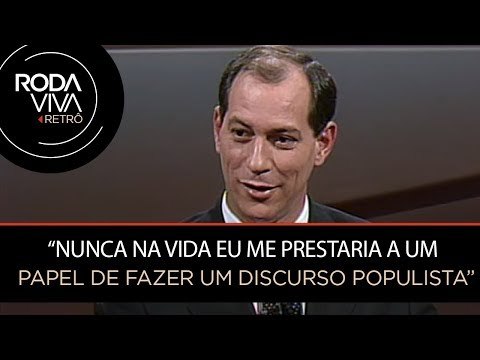 Ciro Gomes fala sobre a sua carreira política