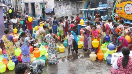 నీటి కోసం అల్లాడుతున్న తమిళ తంబీలు..!! ||Water Problem In Chennai Went Upto Lok Sabha || Oneindia