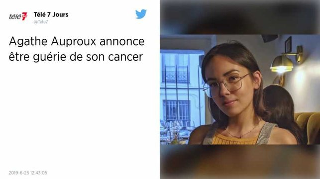 Cancer : Agathe Auproux annonce à ses fans être en « rémission complète »
