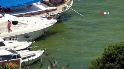 Fethiye Körfezinde sarı ve yeşil alarm