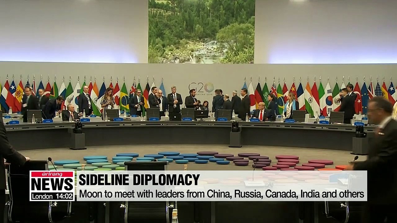 Moon to highlight circle of peace and economy during G20 Summit; no Korea-Japan summit scheduled