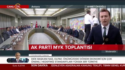 AK Parti MYK toplandı